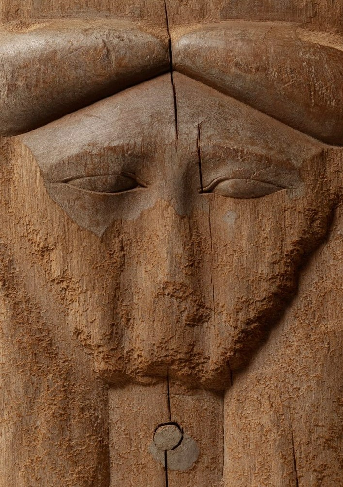 Wooden Hathor column for a shrin e300 B JC EGYPT 2 - 3